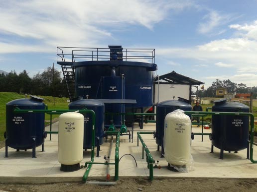 Planta de tratatmiento de agua para Ordeño